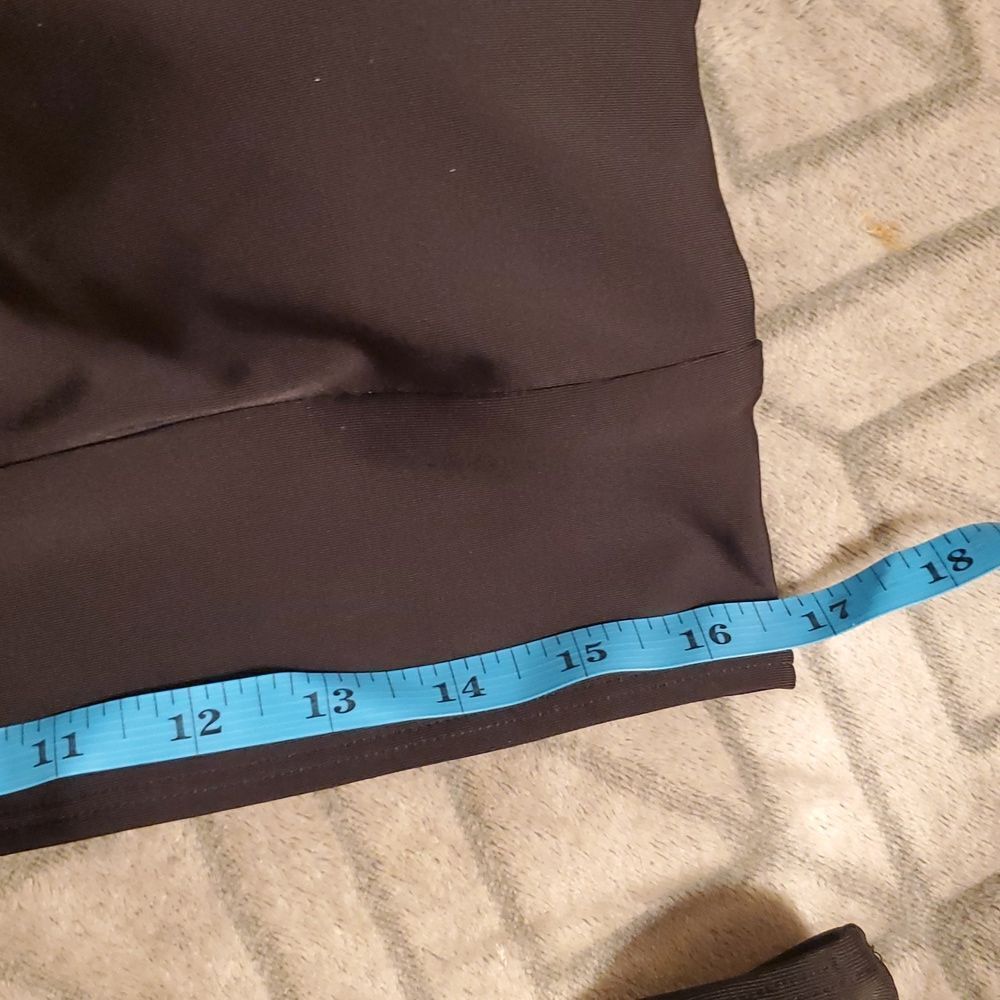 Old‎ NAVY BLACK BIKINI Womens High Waist Swimsuits Tie Dye Scoop Neck Band - Picture 5 of 7